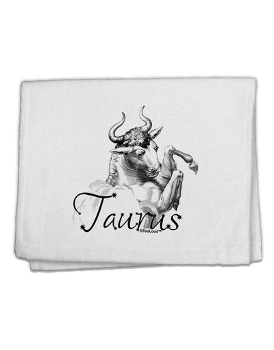 Taurus Illustration 11&#x22;x18&#x22; Dish Fingertip Towel-Fingertip Towel-TooLoud-White-Davson Sales