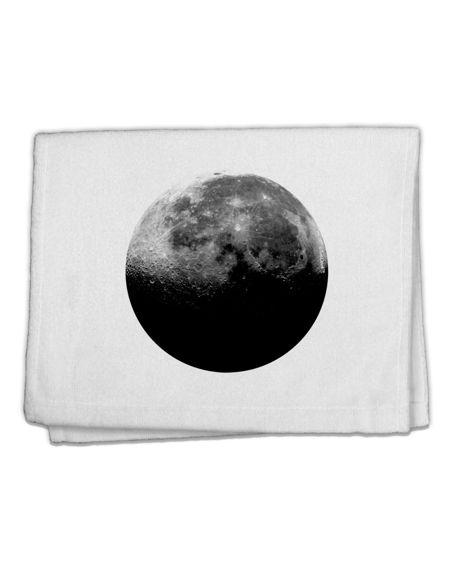 Moon of Earth 11&#x22;x18&#x22; Dish Fingertip Towel-Fingertip Towel-TooLoud-White-Davson Sales