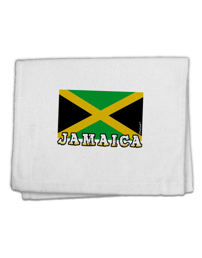 Jamaica Flag 11&#x22;x18&#x22; Dish Fingertip Towel-Fingertip Towel-TooLoud-White-Davson Sales