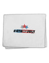 Hashtag 4th Of July 11&#x22;x18&#x22; Dish Fingertip Towel-Fingertip Towel-TooLoud-White-Davson Sales