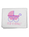 It's a Girl - Baby Carriage 11&#x22;x18&#x22; Dish Fingertip Towel-Fingertip Towel-TooLoud-White-Davson Sales