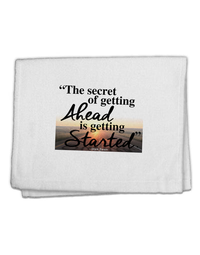 Getting Ahead Mark Twain 11&#x22;x18&#x22; Dish Fingertip Towel-Fingertip Towel-TooLoud-White-Davson Sales