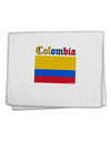 Colombia Flag 11&#x22;x18&#x22; Dish Fingertip Towel-Fingertip Towel-TooLoud-White-Davson Sales