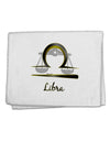 Libra Symbol 11&#x22;x18&#x22; Dish Fingertip Towel-Fingertip Towel-TooLoud-White-Davson Sales