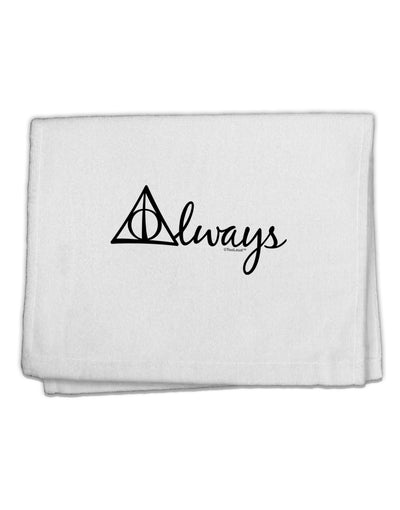 Always Magic Symbol Cursive 11&#x22;x18&#x22; Dish Fingertip Towel by TooLoud-Fingertip Towel-TooLoud-White-Davson Sales