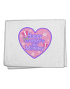 Happy First Mother's Day Mommy - Pink 11&#x22;x18&#x22; Dish Fingertip Towel by TooLoud-Fingertip Towel-TooLoud-White-Davson Sales