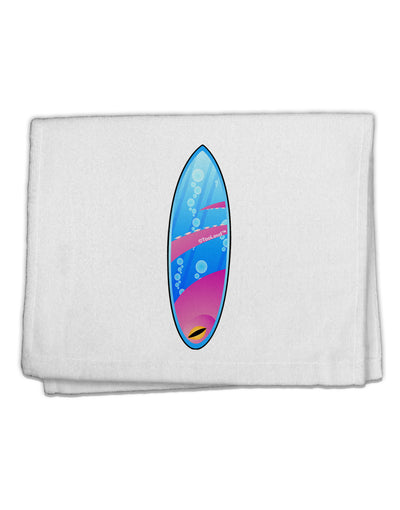 Octopus Surfboard 11&#x22;x18&#x22; Dish Fingertip Towel by TooLoud-Fingertip Towel-TooLoud-White-Davson Sales