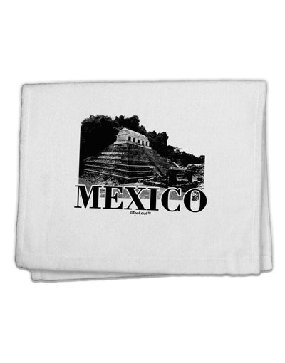 Mexico - Temple No 2 11&#x22;x18&#x22; Dish Fingertip Towel by TooLoud-Fingertip Towel-TooLoud-White-Davson Sales