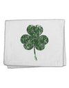 Distressed Traditional Irish Shamrock 11&#x22;x18&#x22; Dish Fingertip Towel-Fingertip Towel-TooLoud-White-Davson Sales