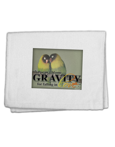 Can't Blame Gravity 11&#x22;x18&#x22; Dish Fingertip Towel-Fingertip Towel-TooLoud-White-Davson Sales