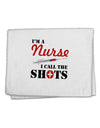 Nurse - Call The Shots 11&#x22;x18&#x22; Dish Fingertip Towel-Fingertip Towel-TooLoud-White-Davson Sales