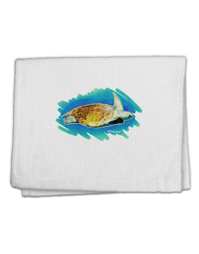 Turtle Watercolor 11&#x22;x18&#x22; Dish Fingertip Towel-Fingertip Towel-TooLoud-White-Davson Sales