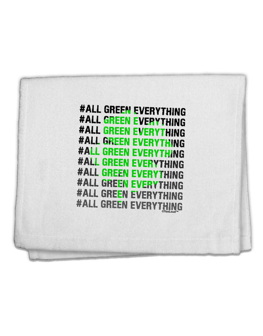 All Green Everything Clover 11&#x22;x18&#x22; Dish Fingertip Towel-Fingertip Towel-TooLoud-White-Davson Sales