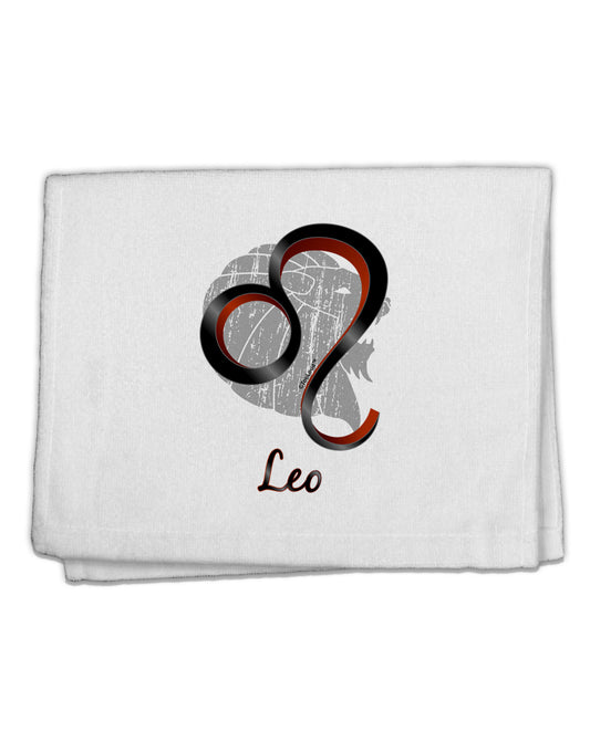 Leo Symbol 11&#x22;x18&#x22; Dish Fingertip Towel-Fingertip Towel-TooLoud-White-Davson Sales