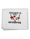 Daddy's Lil Reindeer Girl 11&#x22;x18&#x22; Dish Fingertip Towel-Fingertip Towel-TooLoud-White-Davson Sales