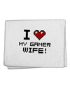 I Heart My Gamer Wife 11&#x22;x18&#x22; Dish Fingertip Towel-Fingertip Towel-TooLoud-White-Davson Sales