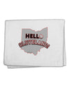 Hello Cleveland 11&#x22;x18&#x22; Dish Fingertip Towel-Fingertip Towel-TooLoud-White-Davson Sales