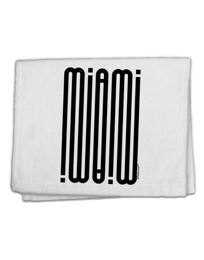 Miami Mirage 11&#x22;x18&#x22; Dish Fingertip Towel-Fingertip Towel-TooLoud-White-Davson Sales