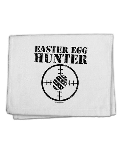 Easter Egg Hunter Distressed 11&#x22;x18&#x22; Dish Fingertip Towel by TooLoud-Fingertip Towel-TooLoud-White-Davson Sales