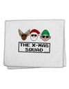 The X-mas Squad Text 11&#x22;x18&#x22; Dish Fingertip Towel-Fingertip Towel-TooLoud-White-Davson Sales