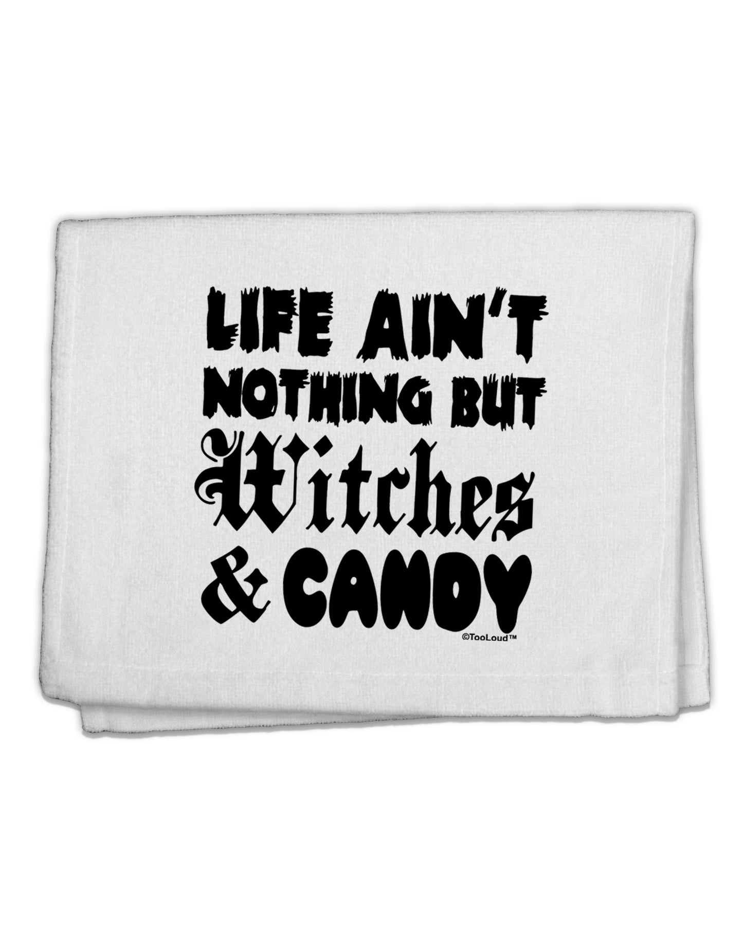 Witches and Candy 11&#x22;x18&#x22; Dish Fingertip Towel-Fingertip Towel-TooLoud-White-Davson Sales