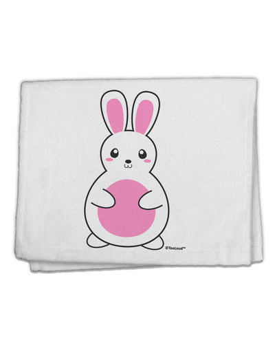 Cute Easter Bunny - Pink 11&#x22;x18&#x22; Dish Fingertip Towel by TooLoud-Fingertip Towel-TooLoud-White-Davson Sales