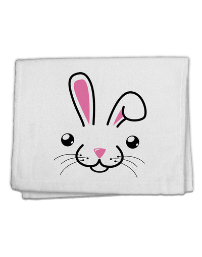 Cute Bunny Face 11&#x22;x18&#x22; Dish Fingertip Towel-Fingertip Towel-TooLoud-White-Davson Sales