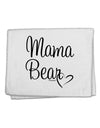 Mama Bear with Heart - Mom Design 11&#x22;x18&#x22; Dish Fingertip Towel by TooLoud-Fingertip Towel-TooLoud-White-Davson Sales