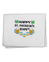 Pixel Happy St Patricks Day 11&#x22;x18&#x22; Dish Fingertip Towel-Fingertip Towel-TooLoud-White-Davson Sales