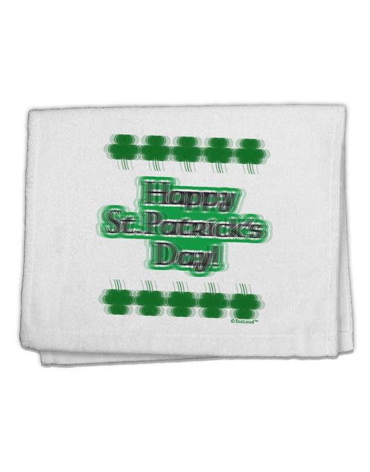 Seeing Double St. Patrick's Day 11&#x22;x18&#x22; Dish Fingertip Towel-Fingertip Towel-TooLoud-White-Davson Sales