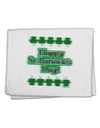 Seeing Double St. Patrick's Day 11&#x22;x18&#x22; Dish Fingertip Towel-Fingertip Towel-TooLoud-White-Davson Sales