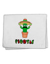 Fiesta Cactus Text 11&#x22;x18&#x22; Dish Fingertip Towel by TooLoud-Fingertip Towel-TooLoud-White-Davson Sales