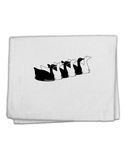 Six Geese A laying 11&#x22;x18&#x22; Dish Fingertip Towel-Fingertip Towel-TooLoud-White-Davson Sales