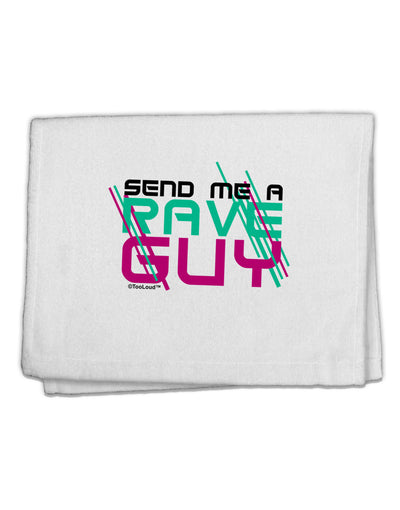 Send Me A Rave Guy 11&#x22;x18&#x22; Dish Fingertip Towel-Fingertip Towel-TooLoud-White-Davson Sales