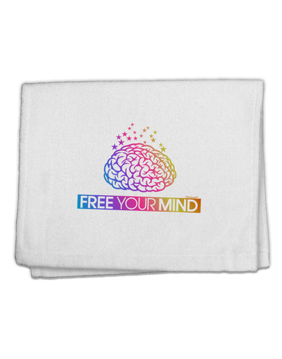 Free Your Mind 11&#x22;x18&#x22; Dish Fingertip Towel-Fingertip Towel-TooLoud-White-Davson Sales