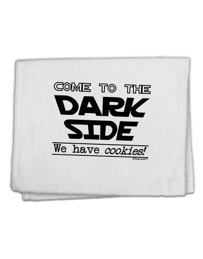 Come To The Dark Side - Cookies 11&#x22;x18&#x22; Dish Fingertip Towel by TooLoud-TooLoud-White-Davson Sales