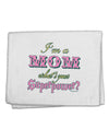 I'm a Mom - What's Your Superpower - Pink 11&#x22;x18&#x22; Dish Fingertip Towel by TooLoud-Fingertip Towel-TooLoud-White-Davson Sales