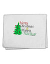 Merry Christmas & Happy New Year 11&#x22;x18&#x22; Dish Fingertip Towel-Fingertip Towel-TooLoud-White-Davson Sales