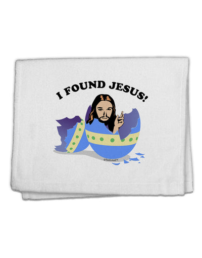 I Found Jesus - Easter Egg 11&#x22;x18&#x22; Dish Fingertip Towel-Fingertip Towel-TooLoud-White-Davson Sales