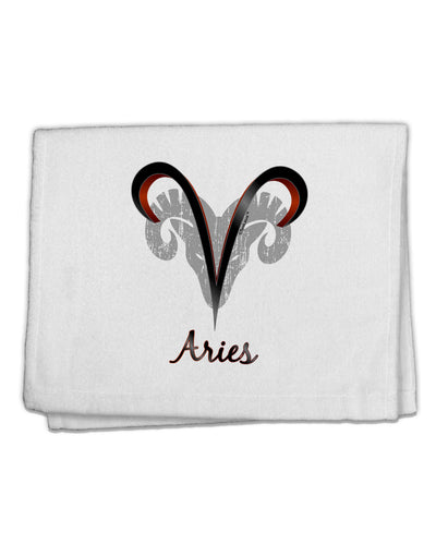 Aries Symbol 11&#x22;x18&#x22; Dish Fingertip Towel-Fingertip Towel-TooLoud-White-Davson Sales