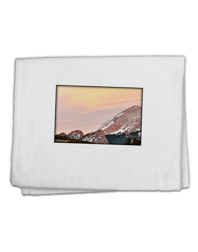 CO Sunset Cliffs 11&#x22;x18&#x22; Dish Fingertip Towel-Fingertip Towel-TooLoud-White-Davson Sales