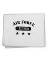 Retired Air Force 11&#x22;x18&#x22; Dish Fingertip Towel by TooLoud-Fingertip Towel-TooLoud-White-Davson Sales