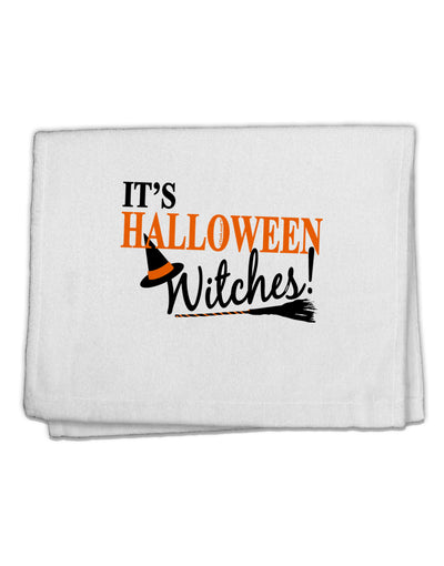 It's Halloween Witches Hat 11&#x22;x18&#x22; Dish Fingertip Towel-Fingertip Towel-TooLoud-White-Davson Sales