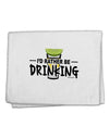 I'd Rather Be Drinking 11&#x22;x18&#x22; Dish Fingertip Towel-Fingertip Towel-TooLoud-White-Davson Sales