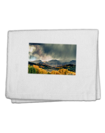 Colorado Mountain Scene Photo 11&#x22;x18&#x22; Dish Fingertip Towel-Fingertip Towel-TooLoud-White-Davson Sales