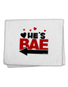 He's BAE - Left Arrow 11&#x22;x18&#x22; Dish Fingertip Towel-Fingertip Towel-TooLoud-White-Davson Sales