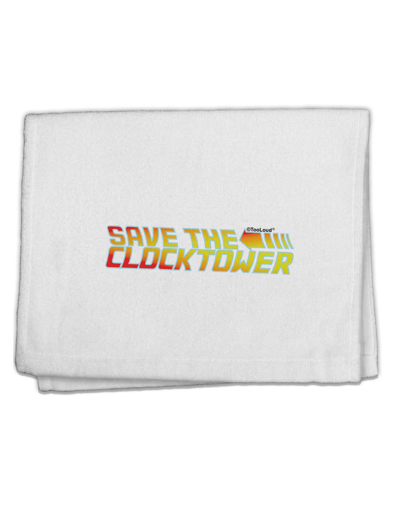 Save The Clock Tower 11&#x22;x18&#x22; Dish Fingertip Towel by TooLoud-TooLoud-White-Davson Sales