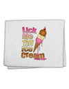 Lick Me Till Ice Cream 11&#x22;x18&#x22; Dish Fingertip Towel-Fingertip Towel-TooLoud-White-Davson Sales