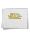 Lack of Faith 11&#x22;x18&#x22; Dish Fingertip Towel-Fingertip Towel-TooLoud-White-Davson Sales