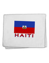 Haiti Flag 11&#x22;x18&#x22; Dish Fingertip Towel-Fingertip Towel-TooLoud-White-Davson Sales